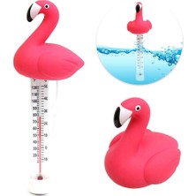 Royal Love Yüzen Havuz Termometresi, Yaylı Yüzme Havuzu Termometresi, Yüzen Su Flamingo (Yurt Dışından)