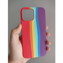 Benedetto Iphone 13 Pro Max Rainbow Tasarım Kılıf