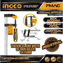 Ingco HFC020502 200 mm Mini Işkence