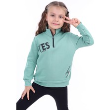 Toontoy Kids Toontoy Kız Çocuk Baskılı Sweatshirt