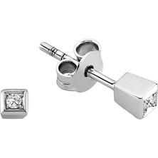 Sirius 0,03 Karat Pırlanta Tektaş Küpe 0410E0017