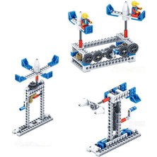 Kazi Yaratıcı Yapı Taşları 3'ü 1 Arada Mühendislik Yapı Taşları Mekanik Dişli Teknolojisi Çocuk Yapı Yapı Taşı Seti Oyuncaklar (Yurt Dışından)
