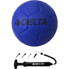Delta Deluxe Kauçuk 2 Numara Hentbol Topu + Top Pompası