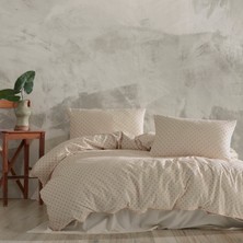Macas Home Freya Orange %100 Pamuklu Yıkamalı Vintage Tek Kişilik Nevresim Takımı 160*220 Fryotkt