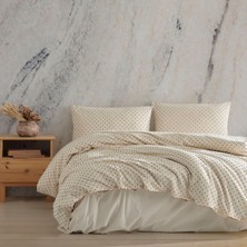 Macas Home Freya Khaki %100 Pamuklu Yıkamalı Vintage Tek Kişilik Nevresim Takımı 160*220 Frykhtkt
