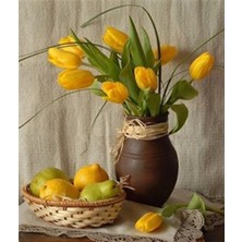 Pix Art Sanat Sarının Güzel Tonları Pixart Sanat Elmas Mozaik Tablo Diamond Türkiye 53*60