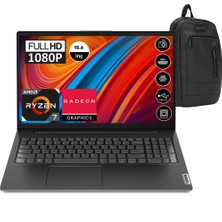 Lenovo V15-ABA Gen3 Amd Ryzen 7-5825U 8gb 256GB SSD 15.6 Inç Full Hd Freedos Taşınabilir Bilgisayar 82TV004LTXF01 + Zetta Çanta