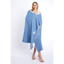 Sensomia Nora 90X190 cm 100% Pamuklu Peştamal Plaj Banyo Duş Deniz Havuz Yoga Modern Havlusu