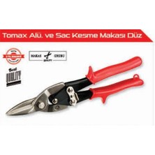 Tomax Alüminyum ve Saç Kesme Makası Düz