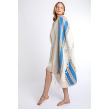 Sensomia Olivia 90X190 cm 100% Pamuklu Peştamal Plaj Banyo Duş Deniz Havuz Yoga Modern Havlusu