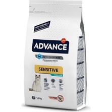 Advance Sensitive Somonlu Kısırlaştırılmış Hassas Kedi Maması 1.5 kg