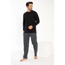 Confeo Erkek Süprem Patlı Uzun Kol Pijama