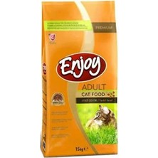 Enjoy Multi Color Tavuklu Yetişkin Kedi Maması 15 kg