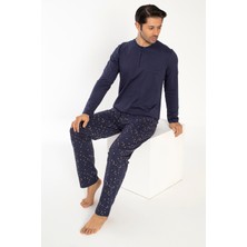 Confeo Erkek Süprem Patlı Uzun Kol Pijama