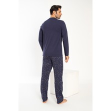 Confeo Erkek Süprem Patlı Uzun Kol Pijama