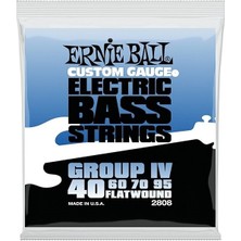 Ernie Ball P02808 Flat 40-95 (4 Telli) Bas Gitar Teli