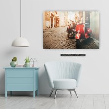 Woody City Vespa Motor Cam Tablo