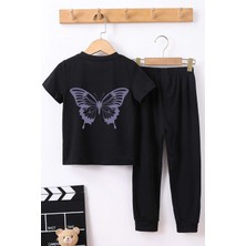 Trendypassion Çocuk Butterfly Alt - Üst Eşofman Takımı