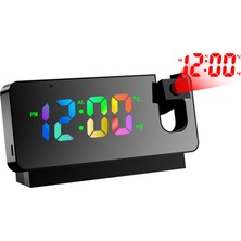 Wificam Plus 1080P Hd Masa Saati Kamera Projeksiyon Yansıtmalı Saat