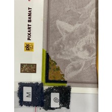 Pix Art Sanat Taş Toprakta Zeytin Ağacı Pixart Sanat Elmas Mozaik Tablo Diamond Türkiye 50*73