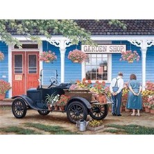 Pix Art Sanat Eski Çiçek Dükkanı Pixart Sanat Elmas Mozaik Tablo Diamond Türkiye 68*53