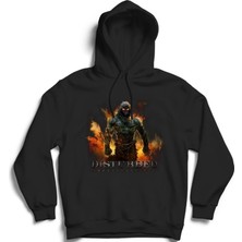 The Fame Disturbed, Fire, Rock Metal Kapüşonlu Sweatshirt Hoodie