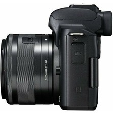 Canon Eos M50 Mark Iı 15-45MM + 55-200MM Is Stm Lensli Kit