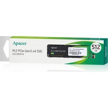 Apacer Apacer AP512GAS2280P4X-1 512 GB 2100-1500 Mb/s M.2 Pcıe GEN3X4 SSD