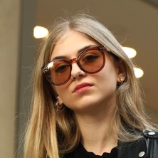 Jacque Kahverengi Unisex Güneş Gözlüğü