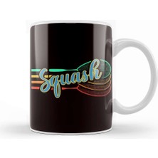 Retro Squash Rackets Indoor Tennis Court Match Trainer Coach Kupa Bardak Porselen