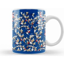 Sonic The Hegdehog Modern All Over Print Kupa Bardak Porselen