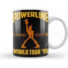 Powerline Stand Out World Tour 95 Kupa Bardak Porselen