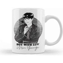 Bts Min Yoongi Kupa Bardak Porselen