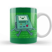 Cute Adventure Time Bmo 01 Kupa Bardak Porselen