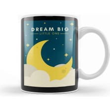Dream Big 01 Kupa Bardak Porselen