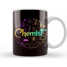 Chemist Scientist Laboratory Chemistry Science Pharmacist Kupa Bardak Porselen
