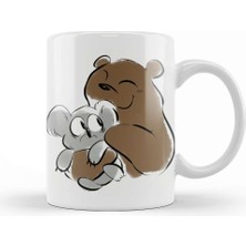 Nom Nom We Bare Bears 09 Kupa Bardak Porselen