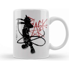 Crimson Black Kupa Bardak Porselen