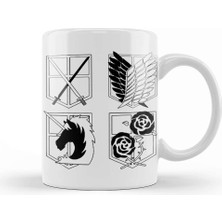 Attack On Titan Kupa Bardak Porselen