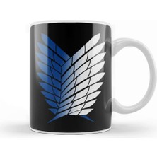 Shingeki No Kyojin Attack On Titan Anim Kupa Bardak Porselen