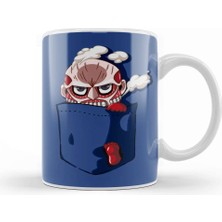 Attack On Titan Colossal Pocket Kupa Bardak Porselen