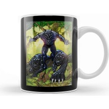 Black Panther Kupa Bardak Porselen