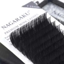 Nagaraku 0.15 C Kıvrım Mix İpek Kirpik Seti