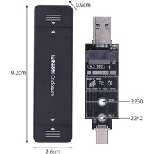 Nvme SSD Kutusu M2 Nvme SSD Kutusu Type-C USB Bağlantılı Nvme SSD Typec Kutu USB Nvme Kutu 4.2 cm Nvme Ler Için