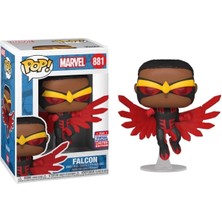 Funko Pop! Marvel: Falcon 881 (2021 Summer Convention Virtual N Shared Exclusive) Action