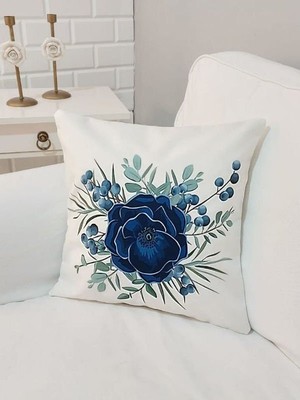 Körfez Kırlent Ilkbahar Yaz Temalı Kırlent Kılıfı 43x43cm