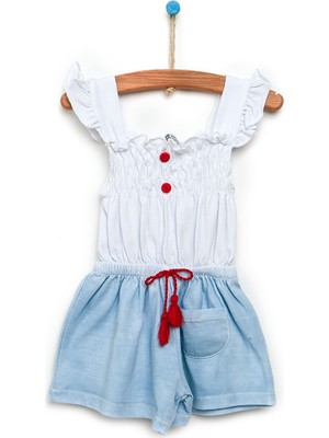 HelloBaby Marina Girl Kısa Tulum Kız Bebek