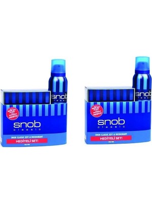 Parfüm Classic + Deodorant Set 2 Adet