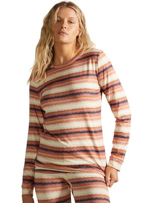 Billabong Warm Up Tech Ls Kadın Bej İçlik Üst