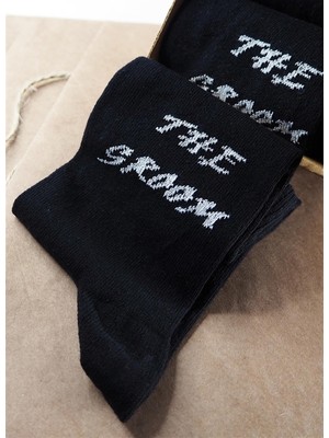 Black Arden Socks 3 Çift  Damat Bohçası Konsepti  Erkek Soket Çorap